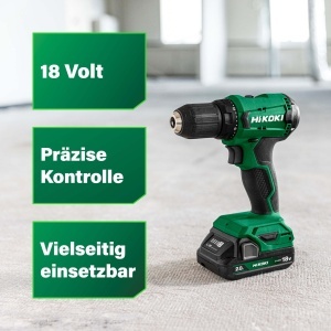 Masina de gaurit si insurubat HiKOKI DS18DA, 18V, 50 Nm, cu LED - Img 2