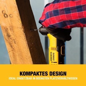 Masina de gaurit unghiulara DEWALT DCD740N-XJ 18V LED integrat 2 trepte de viteza - Img 6