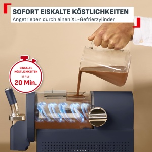 Masina de inghetata Tefal Freezi, 16-in-1, capacitate 8 portii, design elegant - Img 4