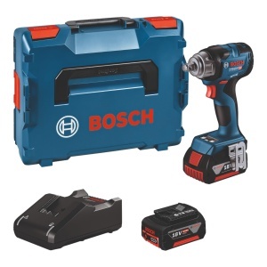 Masina de insurubat Bosch Professional GDS 18V-330 HC 330 Nm 18V cu 2 acumulatori 50Ah