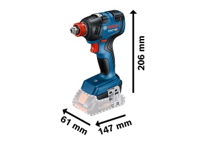Masina de insurubat cu impact Bosch Professional GDX 18V-200 200 Nm fara acumulator - Img 3