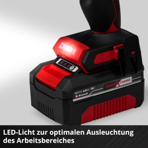 Masina de insurubat Einhell IMPAXXO 18450 Brushless 18V 450Nm cu LED si set accesorii - Img 9