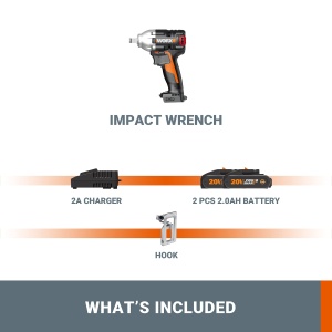 Masina de insurubat Worx WX272 Nitro 20V 300Nm Motor fara perii - Img 6