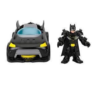 Masina de Jucarie Batmobile Fisher-Price cu Figurina Batman si Proiectile - Img 5