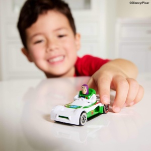 Masina de jucarie Hot Wheels Disney Pixar Buzz Lightyear cu transportor, 164 - Img 3