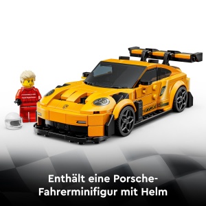 Masina de Jucarie LEGO Speed Champions Porsche 911 GT3 RS, 348 piese, cu Minifigurina - Img 5