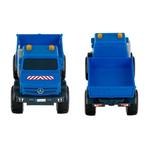 Masina de Jucarie Mercedes-Benz Unimog Kipper 124 cu Kippmechanismus pentru Copii - Img 5