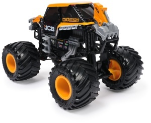 Masina de Jucarie Monster Jam JCB Digatron M27 cu Detalii Autentice - Img 3