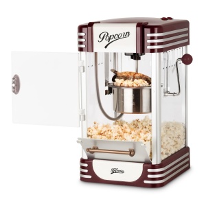 Masina de Popcorn H.Koenig POP330, Capacitate 50g, Putere 360W, Design Retro - Img 8