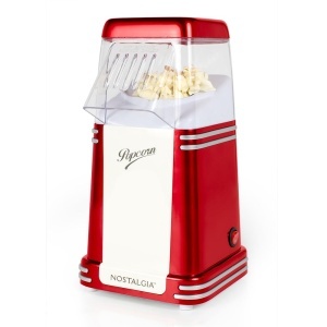 Masina de Popcorn Nostalgia RHP310, 1.9 Litri, Sanatos, Fara Ulei, Rosu Retro