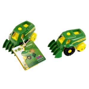 Masina de recoltat Theo Klein John Deere 150 din plastic rezistent pentru copii - Img 5