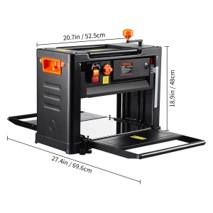 Masina de rindeluit VEVOR 3303 2000W latime 33cm doua viteze - Img 8