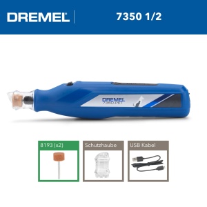 Masina de slefuit unghii pentru animale Dremel 7350-PET 36V silentioasa cu acumulator si accesorii incluse - Img 4