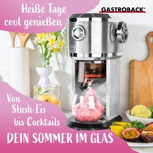 Masina de Slush Gastroback, Raspel ajustabil, Capacitate 1.5L - Img 2