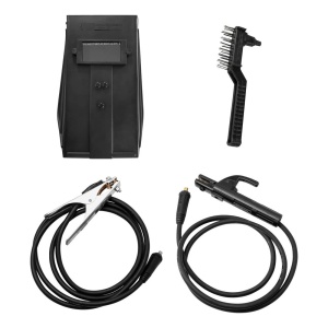 Masina de sudura Gude Inverter GIS 122 (230 V, 16,7 W putere fara sarcina, putere maxima de 3,6 kVA, curent de sudare cu interval de control 10-120 A, inclusiv suport pentru electrod, clema de masa, ciocan de zgura si scut de sudura) - Img 3