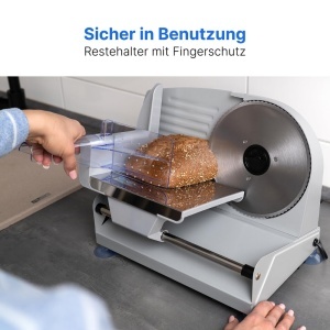 Masina de taiat Clatronic MA 3585, inox, 150W, disc de 190mm - Img 5
