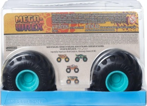 Masina de Teren Hot Wheels Monster Trucks MEGA WREX, 124, Die-Cast, Roti Mari - Img 6