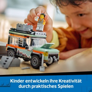 Masina de Teren LEGO City Offroad Gelandewagen 60447, 221 piese, cu Minifigurina - Img 5
