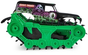 Masina de teren RC Monster Jam Grave Digger Trax, 115, all-terrain, pentru copii - Img 8