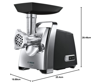 Masina de tocat carne Bosch ProPower MFW67440, 2000 W, negrusilver - Img 10
