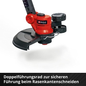 Masina de tuns iarba cu acumulator Einhell GE-CT 18/30 Li-Solo Power X-Change (Li-Ion, 18V, latime de taiere 30 cm, capul motorului poate fi rotit si inclinat la 90deg, inclusiv bobina de fir, fara baterie si incarcator) - Img 9