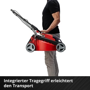 Masina de tuns iarba Einhell GE-CM 1830 Li Kit 18V Brushless 25L 30 cm - Img 6