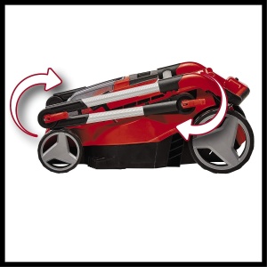 Masina de tuns iarba Einhell GP-CM 3641 Li Solo fara acumulator motor Brushless roti mari - Img 7