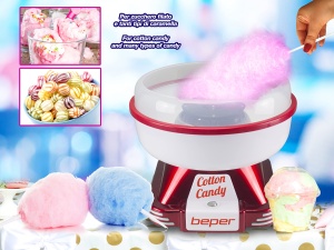 Masina de Zahar Vata BEPER 90.608, 500 W, cu Spritzschutz, pentru copii - Img 8