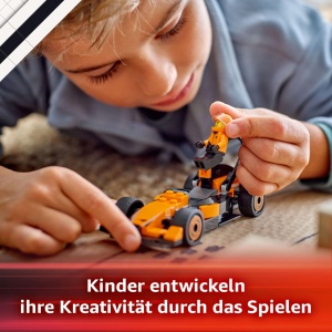 Masinuta LEGO City F1 McLaren 60442 - Set de Constructie cu 86 Piese pentru Copii de la 6 Ani - Img 5