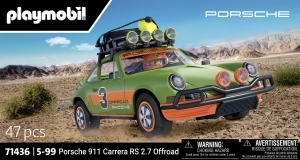 Masinuta PLAYMOBIL Porsche 911 Carrera RS 2.7 Offroad, Set Figurine, 2024 - Img 5