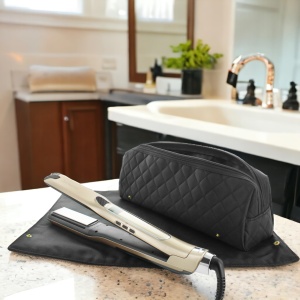 Matte si Etui pentru Aparat de Styling Demeliss Hitzebestandig 2-in-1, Compatibil cu TITANIUM, ONE, XCURLER, GOLD - Img 6