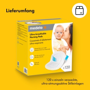 Medela Ultra-atmungsaktive Discuri de Alaptare de Unica Folosinta 200 Bucati Ultra Absorbante - Img 9