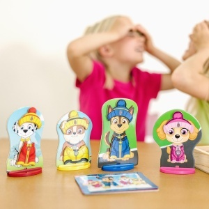 Melissa Doug PAW Patrol Set Magnetic din Lemn 64 Piese Figurine si Accesorii - Img 8