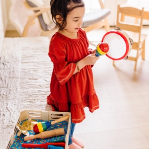Melissa si Doug O trupa in cutie | Jucarii educationale | Jucarii muzicale pentru copii | 3+ | Cadou pentru baiat sau fata - Img 6