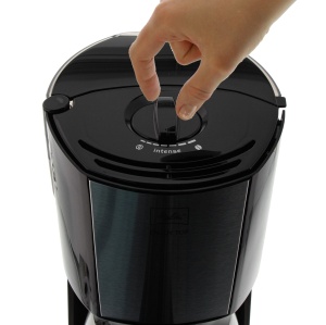 Melitta Enjoy Top - Filtru de cafea - cu ulcior de sticla - Drip Stop - 10 cani - Negru 1017-04 - Img 6