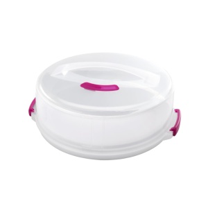 Metaltex Suport Tort Ajustabil O30 cm AlbTransparent Inaltime Reglabila 8-15 cm