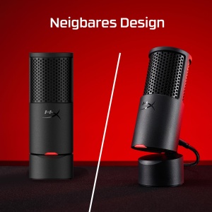 Microfon HyperX SoloCast 2 USB Negru Gaming si Streaming Plug and Play - Img 4