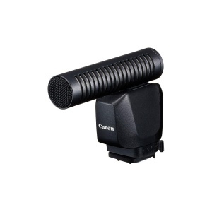 Microfon stereo Canon DM-E1D, wireless, negru, compatibil cu EOS R3