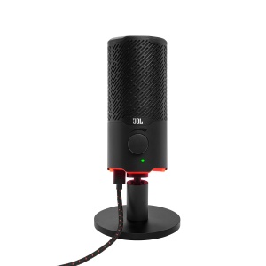 Microfon USB JBL Quantum Stream, Condensator, Negru