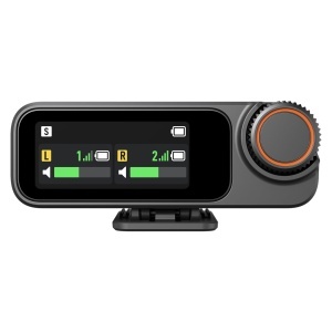 Microfon wireless DJI Mic 3, 4 transmitatori 8 receptoare, touchscreen
