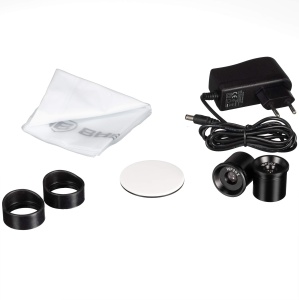 Microscop stereo Bresser Researcher ICD LED 20x-80x cu iluminare LED si tub rotativ 360 - Img 9