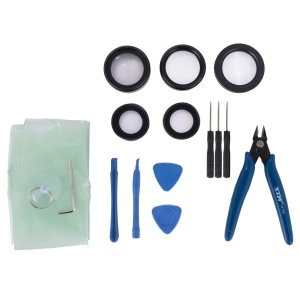 Microscop stereo VEVOR 35X-90X Trinocular Zoom rotire 360deg lentile din sticla optica - Img 6