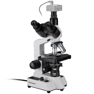 Mikroscop trinocular Bresser Researcher 40x-1000x cu LED si Kreuztisch - Img 4