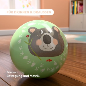 Minge pentru copii HABA Wald 14 cm, design animale, usoara, pentru interior si exterior - Img 5