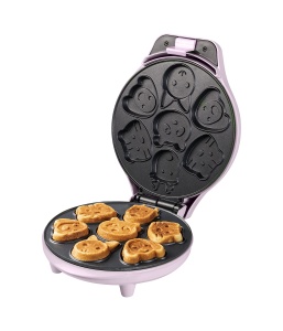 Mini-Cookie-Maker Bestron AAW700P, 700W, Culoare Rosa, Antihaft - Img 2
