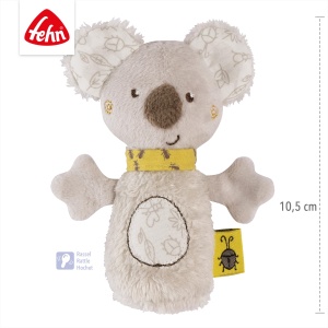 Mini Rassel Koala 064322 Jucarie cu Ratusca pentru Bebelusi 0 luni 10 cm Material Moale - Img 4
