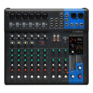 Mixer audio Yamaha MG12XUK, 12 canale, D-PRE, negru - Img 2
