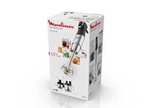 Mixer cu suport Moulinex Infinyforce Pro 1200W lame de inalta performanta rezultate rapide control ergonomic al vitezei control al vitezei piese detas - Img 11