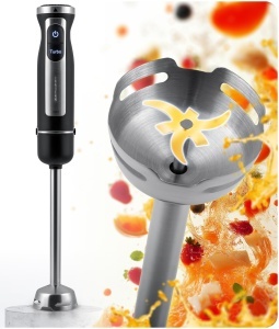 Mixer vertical Berdsen 1500W, 800 ml, gri si negru - Img 7