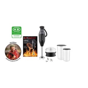 Mixer vertical ESGE Zauberstab M200 BBQ, 200W, 2 viteze, Negru, Made in Switzerland - Img 2